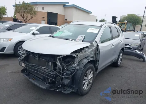 2016 Nissan Rogue Sv z USA, uszkodzony, nr VIN KNMAT2MT8GP705836